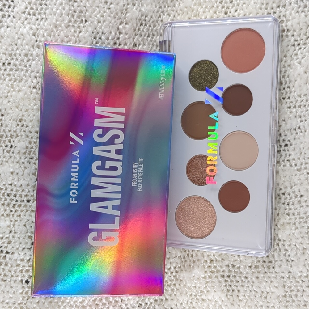 Formula Z Glamgasm Pro Artistry Face Palette, 5.5g/0.19 oz